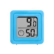 Miniature Thermometer Hygrometer With Temperature Switch, Outdoor Electronic Temperature & Humidity Display, Vehicle Temperature & Humidity Measurement, 1pc - Multicolor - View 16
