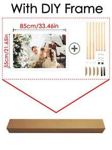 Impresiones personalizadas de fotos en lienzo con marco DIY, póster de lienzo personalizado, personaliza tu foto, regalo perfecto para amigos y familiares, arte de pared, decoración del hogar, ornamental, regalos ideales únicos para él/ella, novio, novia, papá, mamá, familia, amigos para aniversarios, para el Día de San Valentín, para el Día de la Madre, para cumpleaños, para el Día del Niño, para el Día del Padre, para graduación, para bodas, para inauguración de la casa, comedor, sala de estar, dormitorio, oficina, salón de té, hogar, Día de San Valentín, decoración del Día de San Valentín, impermeable, anti-moho, elegante, adorable, personalizado de alta calidad, único, regalos ideales para ella novio, novia, papá, mamá, familia, amigos, hijo, hija, estudiantes de la escuela, niños para aniversarios, para cumpleaños escuela, oficina, hogar, renovación del hogar - Multicolor - Ver 43