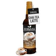 Syruvia Chai Tea Coffee Syrup - 25.4 Fl Oz. Premium Coffee Flavoring Syrup. Ideal For Enhancing Drinks, Sodas, Shakes, Desserts, And More. - 25.4 Fl Oz - View 1