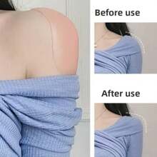 1 Paar Silikon Schulterpolster & Büstenpolster, verdickt & verbreitert, neues Design, waschbar & wiederverwendbar, verbessert Schultern & Büste, korrigiert eckige Schultern, Geheimwaffe für eine gute Figur, unsichtbare rutschfeste Schulterpolster, geeignet für verschiedene Outfits