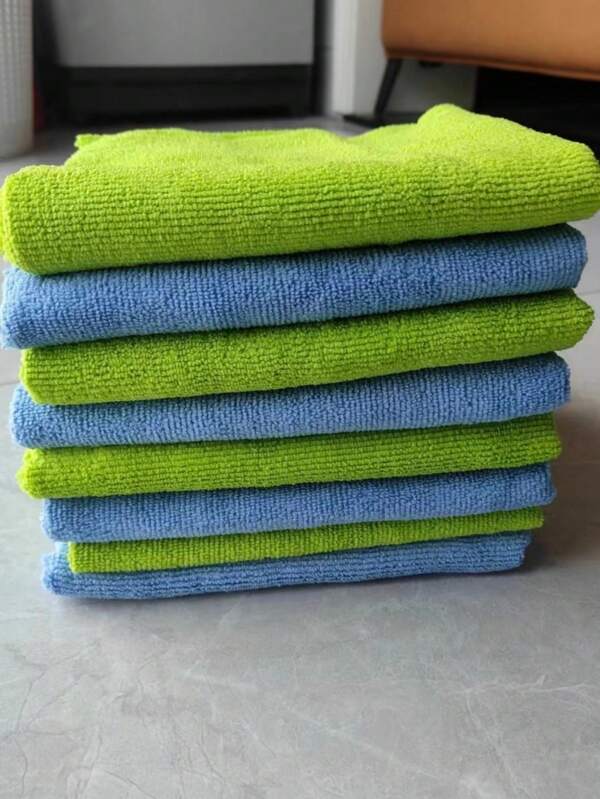380g Super Thick & Soft Microfiber Cleaning Cloth, Long Pile Absorbent Car Wash Towel, Double-Sided Plush Feel, Polishing & Waxing Cloth