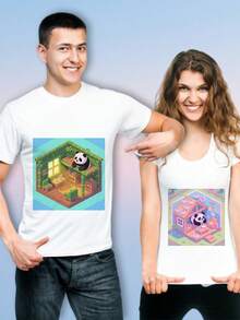 Custom Iron On Transfers, Personalized Iron On Transfers For Tshirts, Customized Thermal Transfer, Birthday Gifts That Can Be Customized For Photos/Text/Logo/Pictures, Wedding Gifts, Dtf Transfer Film, Chest Logo Iron On Decals Heat Transfer Sticker, Bags, Hats, Pillows, Clothes, Bride And Groom, Bridesmaid And Groom, Friend, Family, Multi-Functional, Exquisite, Stylish, High-Quality, Personalized, Unique, Ideal Gifts For Him, Office, For Mother's Day, For Birthdays, For Father's Day, For Graduation, For Weddings, For Housewarming, Warm Ambience, Winter Grace, Office Decor - Style a - View 7