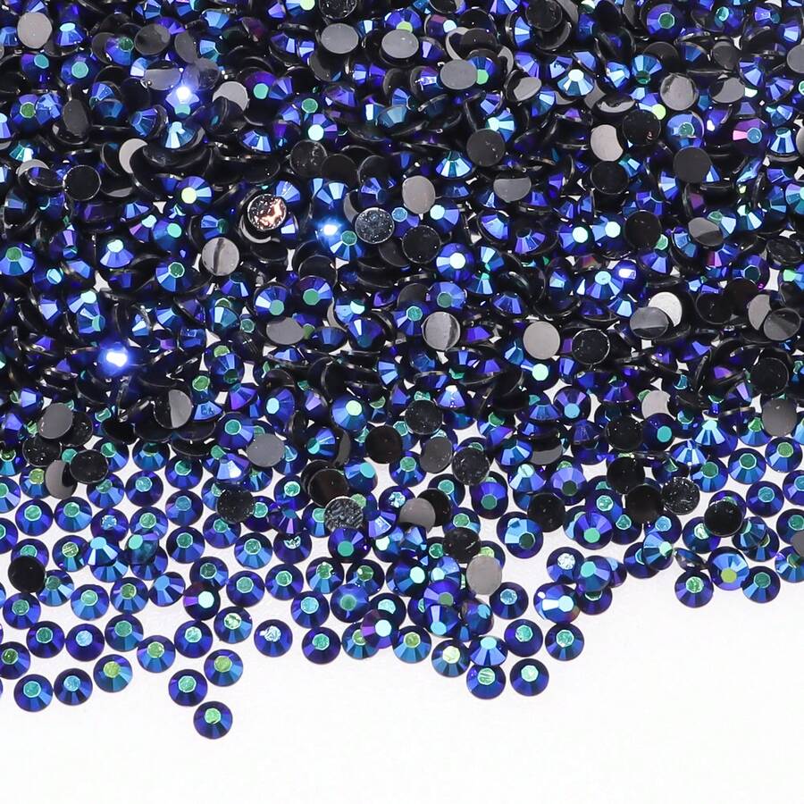 500pcs/1000pcs Resin DIY Jelly Rhinestones Flat Back Small Round Rhinestones Mini Decorative Accessories For Phone Case, Cup, Shoes, Boots, Clothing, Handmade DIY Idol Support Fan, Name Tag