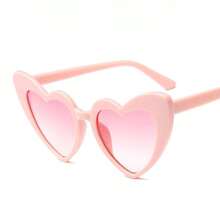 1pc Fashionable Funny Pet Heart Decorated Glasses