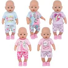 18-Inch Plush Sloth Pattern Doll Outfit Set, Including Top And Shorts, Children's Costume Play Doll, Pretend Play, Holiday/Birthday Gift (Doll Not Included) - Multicolor - View 8