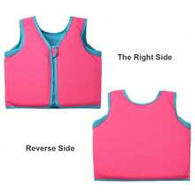 Kids Swim Life Jacket Float Vest Swimming Pool Buoyancy Aid Child WaterSport UK~ - Pink - View 4