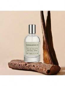 檀香 33 喷雾香水，男女适用，100 毫升/3.4 液盎司 - 独特的香味，带有木质、粉末、皮革、温暖、辛辣和紫罗兰的香调