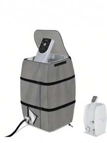 Waterproof & Dustproof Cover For Inflatable Hot Tub Heater Pump - Durable PET Material, Perfect For Winter Protection