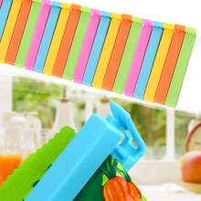 5/20/30 piezas de Clips de sellado portátiles para bolsas de almacenamiento de alimentos y aperitivos, selladores de plástico, herramientas de accesorios de cocina