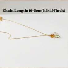 Custom Name Custom Letters And Multi-Stone Birthstone Necklace, Personalized Birthstone Necklace, Family Birthstone Necklace, Birthday Gift, New Year's Gift