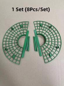 1/3/8 Sets Green Strawberry Planting Rack, Versatile Plant Support For Berries And Small Plants, Ideal For Home Gardening, Plant Support Rack, Modern Plant Stand, Durable Plastic Rack, Strawberry Planters