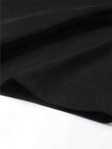 Pinky Friday Movie Funny Print T-Shirt For Men And Boys - Premium Quality, Casual, Short Sleeve, Crew Neck, Comfortable, Classic Fit, Gifts - Summer Casual Street Wear Essential - 220g - 黑色 - 查看 3