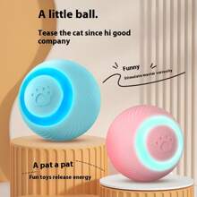 Bola rodante inteligente con gravedad, juguete eléctrico inteligente para mascotas, recargable por USB, juguete interactivo para gatos, disponible en varios colores. Adecuado para gatitos, ayuda a los gatos a aliviar el estrés y el aburrimiento, activa el instinto de caza del gato a través del movimiento. El tamaño del producto se adapta a gatos de diferentes tamaños, los gatos no sienten amenaza y se activa su naturaleza de caza.