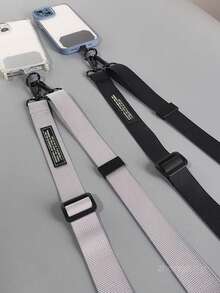 1 pieza Cordón ajustable de doble uso para hombro/cuello, resistente para exteriores, compras, viajes, senderismo, se ajusta a estuches de teléfono anchos, diseño de abeja - Multicolor - Ver 8
