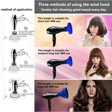 1pc Foldable Silicone Hair Dryer Diffuser, Universal High-Temperature Resistant Collapsible Blow Dryer Nozzle, Professional Salon Hair Accessory - Multicolor - View 3