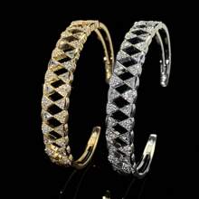 1pc Women's Rhinestone Heart Shaped Charm Daily Bracelet, Elegant & Minimalist Design
