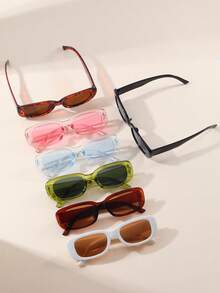 1副、3副、4副、5副、6副、7副、20副装男女通用时尚眼镜，适合日常佩戴、派对、聚会，四季皆宜。 - 多色 - 查看 5