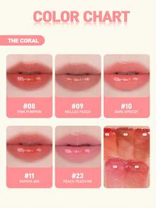 Rom&Nd Juice Mirror Water Gloss Lip Gloss Korean Makeup Student Lip Balm Moisturizing Lip Gloss - 21 GRAPE BOMB - 查看 8
