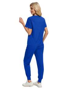 护士制服女医院医生护理裤套装宠物诊所兽医制服美容SPA工作服