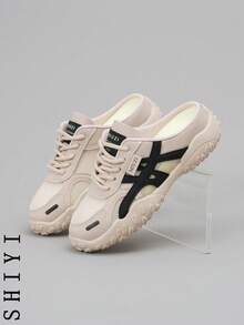 Fashion Versatile Casual Minimalist Breathable Backless Athletic Sneakers