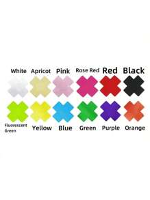 1 Set Of 2pcs X-Shape Breast Petals, Disposable Satin Nipple Covers, Sexy Breathable Cross Breast Pasties, Multi-Color Selections, Elegant, Sexy, Comfortable