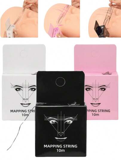 1pc White/Black/Pink Microblading Eyebrow Pencil, Permanent Makeup Pre-Pigment Eyebrow Positioning Tool, Suitable For Eyebrow Tattoo Shops/Tattoo Shops/Tailoring Shops, Affordable Price, Can Be Used As Christmas Gift, Cosmetics, Makeup Tools, Inexpensive Merchandise, Gifts, Women's Gifts, Christmas Gifts,Giveaways,Travel,Cheap Stuff,Travel Essential