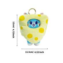 Bộ sưu tập móc khóa Gokko của Miniso gồm những chú Tom và Jerry đáng yêu, với trang phục chủ đề pho mát và được làm từ chất liệu mềm mại, bông xốp, rất thích hợp để trang trí túi xách hoặc treo vào móc khóa. Một lựa chọn lý tưởng cho người hâm mộ Tom và Jerry (1 chiếc). - Nhiều màu - Xem 8