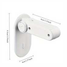 1 Stück multifunktionale Sicherheitsschlösser: Schutz für Kinder und Haustiere, ohne Bohren erforderlich, Türgriff-Schloss-Artefakt, Schulanfang, ABS Türgriff-Schloss Anti-Quetsch-Sicherheitsschutz-Schnalle, Halloween, Süßes oder Saures, 31. Oktober