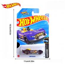 Hot Wheels 玩具车 1:64 比例车辆，用于玩耍或展示 Die-25C/25N 批量铸造汽车收藏仿真玩具，来自动画节目，用于玩耍或展示，宝马道奇捷豹卡车雪佛兰锥形摇晃器 C4982 小型车 GTC 收藏爱好者男孩礼物玩具车模型 1 件 - 彩色 - 查看 4