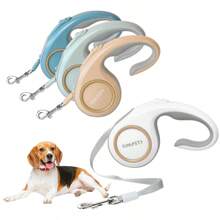 1pc 3m/5m Stretchable Pet Leash - Durable ABS Material, Automatic Retractable Dog And Cat Leash, With Comfortable Handle, Suitable For Outdoor Walking, Pet Accessory Ergonomic Handle Automatic Retractable Leash, Small And Portable Pet Leash For Going Out
