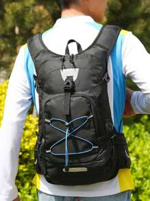 Mochila ligera para ciclismo, outdoor, senderismo, camping, escalada, montañismo, viaje, con sistema de hidratación, mochila de día para hombre