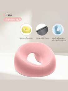 Oreiller pour s'allonger sur le ventre, oreiller pour faire la sieste sur le bureau, confort de repos en position couchée, mousse à mémoire de forme ergonomique, appui-tête de massage à domicile pour salon de beauté
