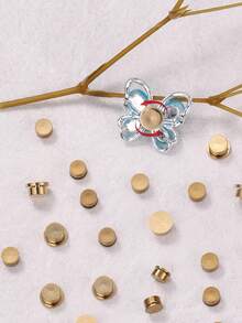 5/10/20 buc rulment rotativ de mare viteză pentru unghii, axă rotativă versatilă pentru decorarea unghiilor DIY, bijuterii, farmece pentru unghii, pietre prețioase pentru unghii, consumabile pentru unghii - Multicolor - Vizualizare 3