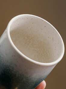 1pc 200ml Ceramic Kiln-Changed Mug, Household Water Cup, Breakfast Cup, Milk Cup, Drinking Cup, Couple Cup, Latte Art Cup, Espresso Cup, Creative Office Visitor Tea Cup
