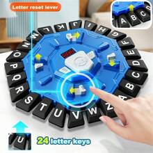 1 Pieza Juego de Palabras Alfabéticas de Pensamiento Rápido Edición Estándar - Un juego de mesa estratégico apropiado para la interacción familiar, mejora la capacidad cognitiva y es perfecto para suministros de fiesta, Navidad, cumpleaños y regalos festivos