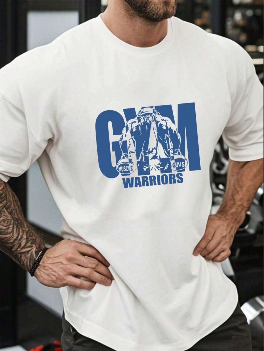 Camiseta para hombres de Guerreros del Gimnasio, Poder muscular: Camiseta estampada de Guerreros del Gimnasio, Motivación para el entrenamiento: Camiseta de Guerreros del Gimnasio, Camiseta de Guerreros del Gimnasio: Estilo de entrenamiento, Gimnasio, Guerreros, Camiseta para hombres, Camiseta estampada, Músculo, Ropa de fitness, Camiseta de entrenamiento, Motivación, Ropa de gimnasio