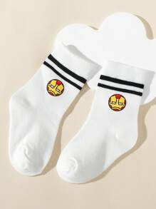 5 Paar Kinder Spinne-Man Design atmungsaktive Sport Knöchelsocken, geeignet für alle Jahreszeiten