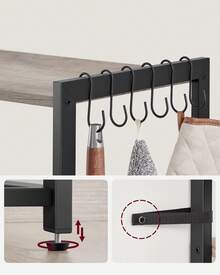 Baker's Racks - Brown+Black - View 6
