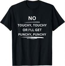No seas quisquilloso o me pondré irritable, camiseta - Negro - Ver 1