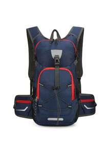 Mochila ligera para ciclismo, outdoor, senderismo, camping, escalada, montañismo, viaje, con sistema de hidratación, mochila de día para hombre