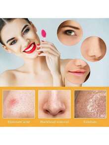 3件5件10件随机颜色唇部磨砂刷双面硅胶去角质工具迷你柔软唇刷清洁器男女淡化暗沉嘴唇更顺滑丰满嘴唇 - 彩色 - 查看 2