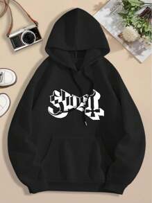 Women's Ghost Band Hoodies Large Women Hoodies - Halloween Merch