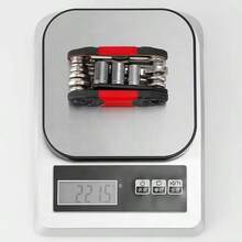 1pc 16-In-1 Bicycle Repair Tool Kit, Multifunctional Screwdriver, Folding Wrench, Suitable For Mountain Bikes - Multicolor - View 7