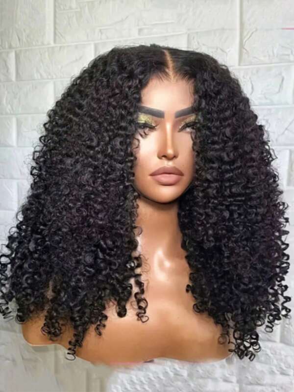 Peruca de cabelo humano com renda frontal sem cola, densidade 200%, Jerry Curly Wave Wig para mulheres, 13x4 13x6 4*4 5*5, renda pré-cortada, Bye Bye Knots, use e vá, peruca de cabelo humano virgem brasileiro, 10-36 polegadas, resistente a altas temperaturas, fibra sintética, peruca mista com cabelo de bebê, preto natural para mulheres, peruca de divisão, atacado de fábrica, peruca Bob de 10-14 polegadas