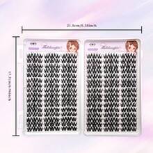 Eyelash Extensions Kit, Jumbo Pack, Professional Quality Lash Extensions For DIY Personal Use At Home, Easy Application