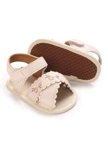 Infant Casual Versatile Floral Embroidery Sandals