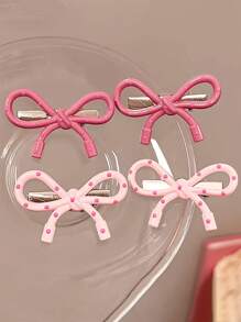 4pcs/2pcs Cute Bow Design Women Hair Clips Set, Fashionable Bangs & Hair Accessory With Hollow Out Detail, Hair Accessories Hair Tools, Beauty Accessories, Curly Hair Accessories Hair, Hair Accessory, Hair Accessories,Accessories, Hair Accessories Fall,Travel, Hair Tools,Accessories Women, Hair Stuff,Fall,Hair,Hair Accessories,Accessories,Hair Accessories Travel,Hair Accessories,Accessories Women,Hair Accessory,Hair Accessories Women,Hair Tools,Hair Stuff,Stuff,Beauty Accessories,Gifts,Travel,Gifts For Women,Hair Stuff,Stocking Stuffers