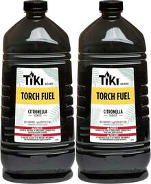 TIKI Citronella Torch Fuel - 1 Gallon (128 Oz.), Easy Pour, Long-Lasting For Outdoor Torches &Amp; Table Torches, With Citronella &Amp; Lemongrass Oil, For Patio, Garden &Amp; Backyard Use - 128 Oz. - View 1