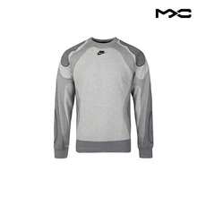 Nsw Sportswear Crew Neck Pullover Sweatshirt Grey Tops Men - Multicolor - View 1