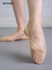 Wuyuan Stretch Canvas Half-Sole Shoes – Perfect For Rhythmic Gymnastics, Modern Dance, Ballet, And Contemporary Performance | Superior Dance Function, Flexible, Lightweight, And Designed For Maximum Comfort And Precision